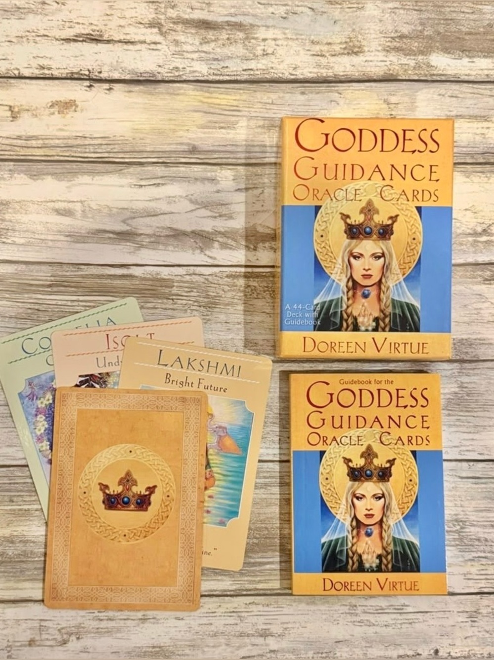 Answer Doreen Virtue Goddess Guidance Oracle Cards 44-Card Deck + Guidebook